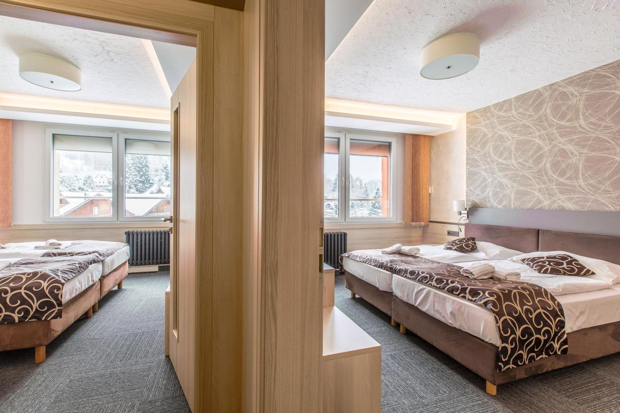 Pension Boehmerwald Železná Ruda Exteriör bild